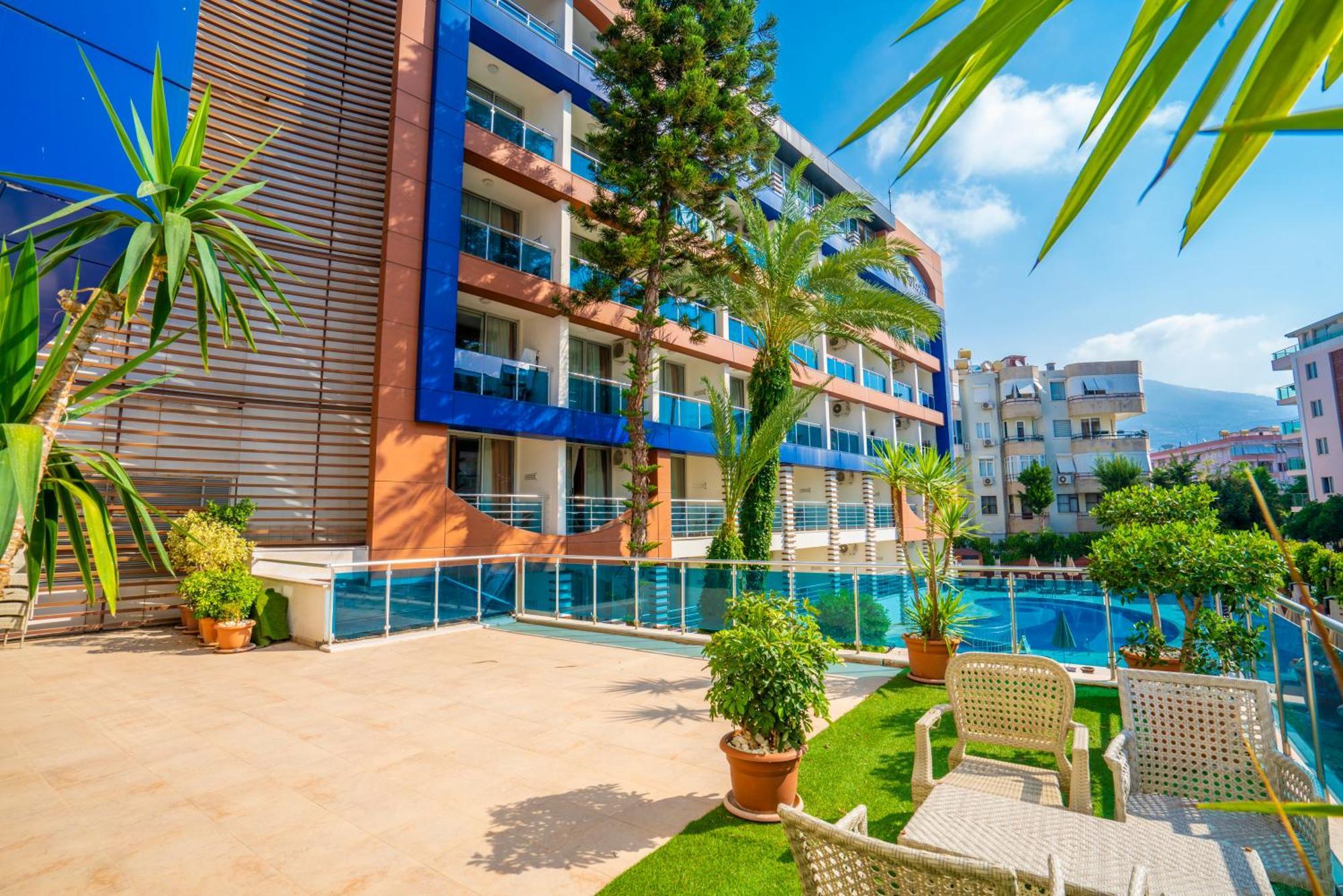 Gardenia Hotel Alanya Bagian luar foto