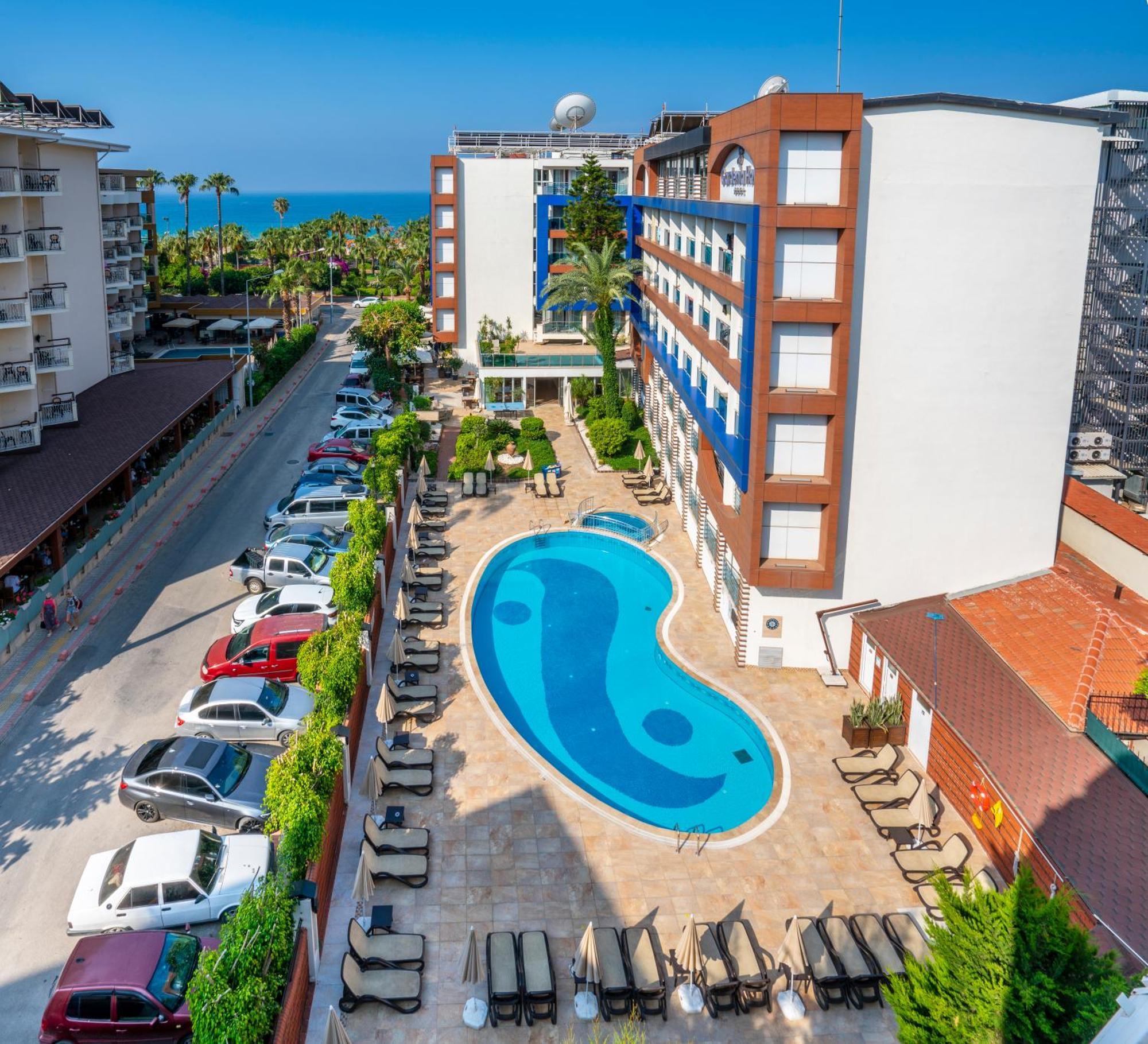 Gardenia Hotel Alanya Bagian luar foto